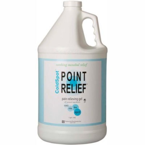 Fabrication Enterprises Point ReliefÂ ColdSpot Pain Relief Gel, 128 oz. (1 Gallon) Pump Bottle 11-0712-1